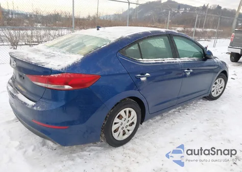 2017 Hyundai Elantra Se z USA, uszkodzony, nr VIN 5NPD74LF5HH082441